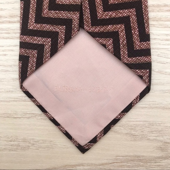 Burma Bibas Classic Geometric Silk Tie - Picture 5 of 8